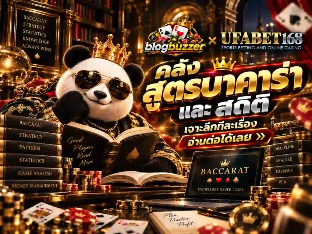 คลัง สูตรบาคาร่า และ สถิติ เจาะลึกทีละเรื่อง