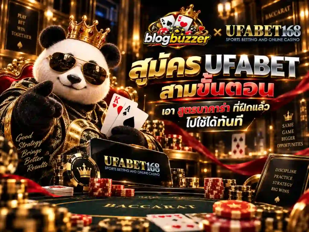สมัคร UFABET สามขั้นตอน เอา สูตรบาคาร่า ไปใช้ได้ทันที